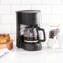 Load image into Gallery viewer, AmazonBasics 5-Cup Coffeemaker with Glass Carafe
